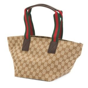 Gucci canvas purse
